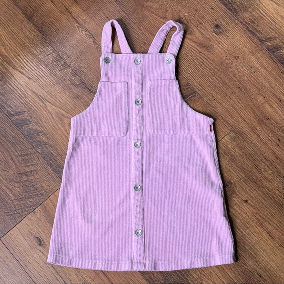 Levi's Light Pink Corduroy Skirtall - Picture 1 of 4